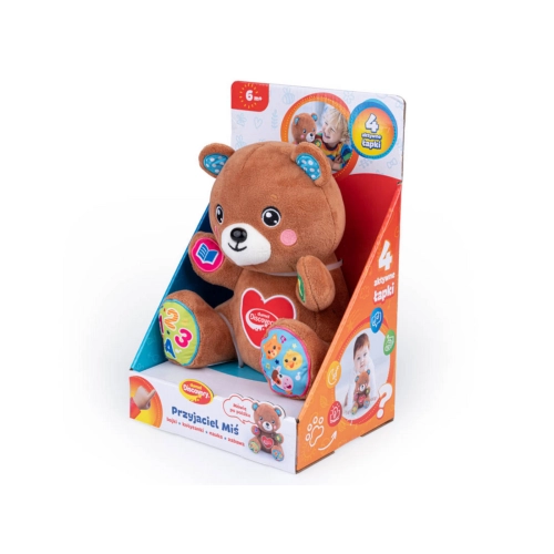 Interaktywny Pluszowy Przyjaciel Miś Dumel DD80050